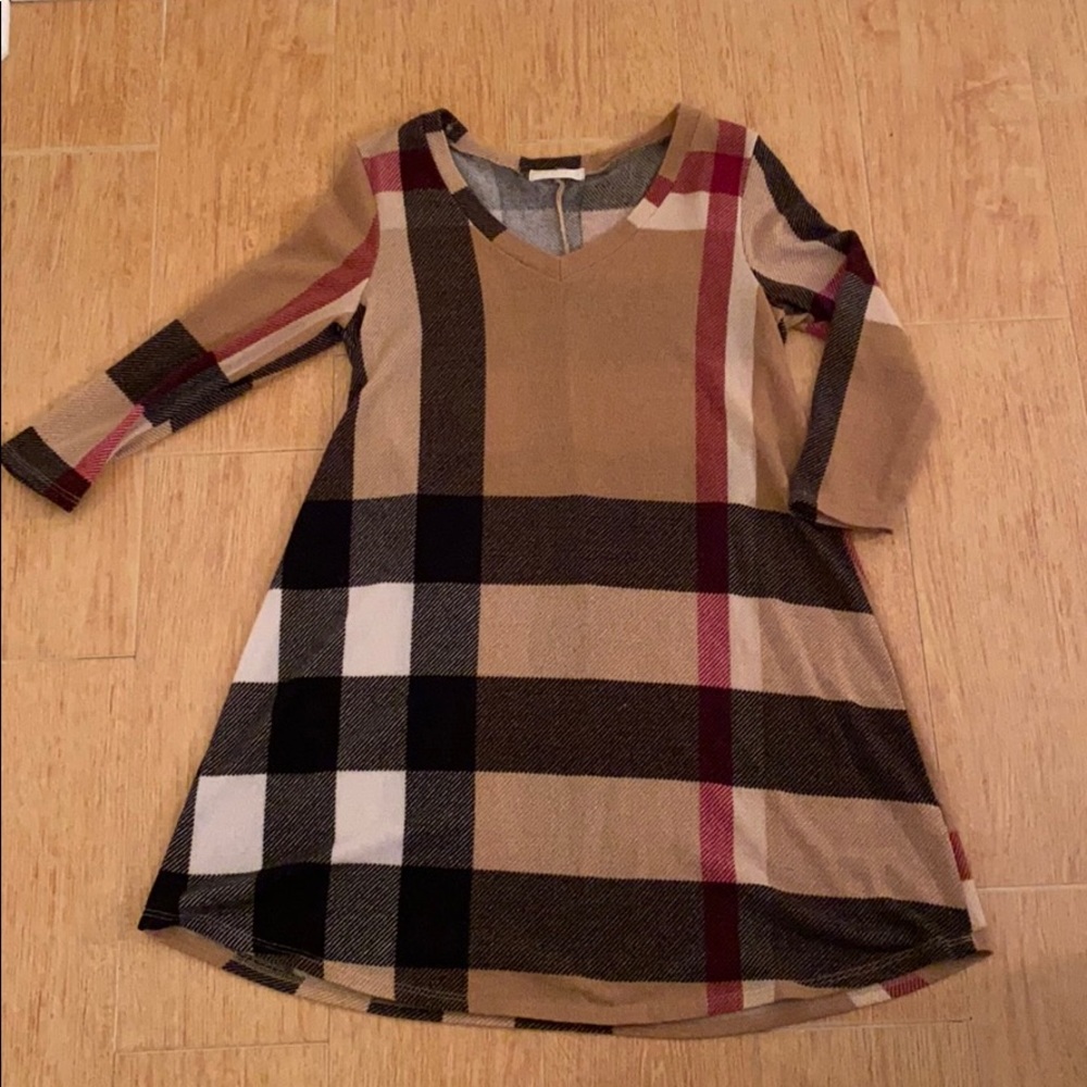 Plaid dress